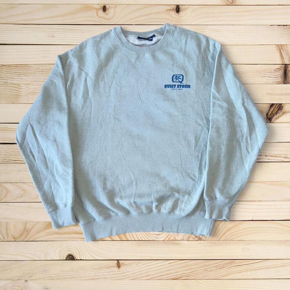 Quiet Storm Surf Light Green‎ Shop crewneck sweatshirt